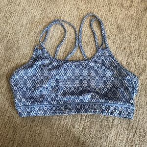 Blue Gaiam Sports Bra